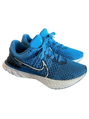 Nike React Infinity Run Flyknit 3 DH5392-400 Men's 8 Dutch Blue Running Shoes