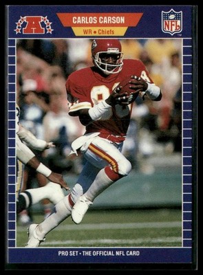 1989 Pro Set #168 Carlos Carson