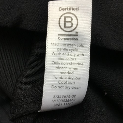 Pantalone donna Athleta Brooklyn gamba larga crop nero con tasche - Foto 9 di 9