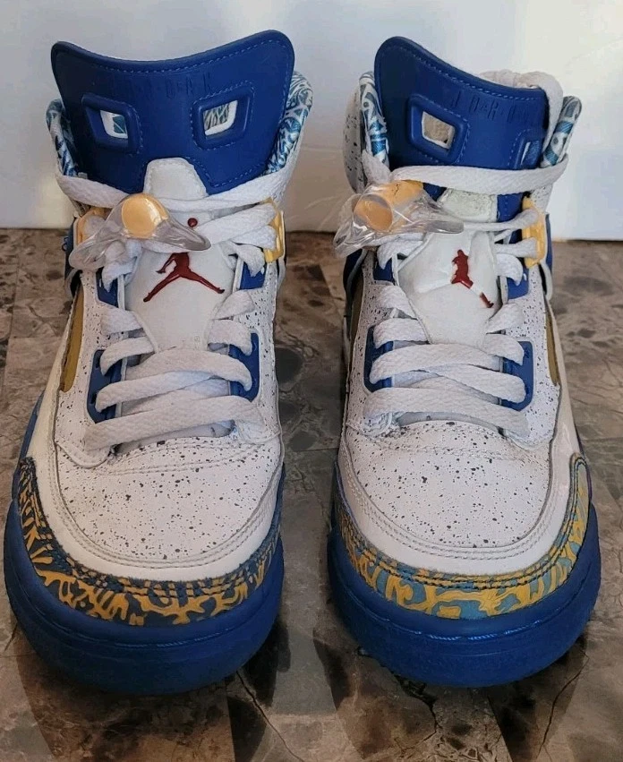 *S Größe 4,5Y - Air Jordan Spizike Do The Right Thing. Top Zustand. Kein Orig Karton