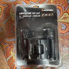 New Celestron Upclose G2 8x Magnification 8×21 mm Water Resistant Binoculars