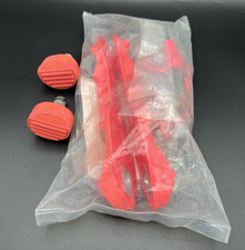 NOS Vintage Sure Grip Skins Roller Skate Plates Hot Pink Size 4 Quad Hyde Snyder