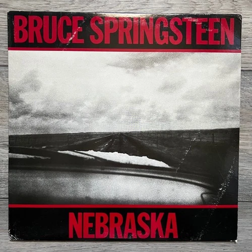 Bruce Springsteen Nebraska Vinyl LP Columbia 1982 TC 38358 Record 1st Press