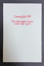 Mint! 1989 Mazda Miata  PREVIEW Sales Brochure/Catalog (RARE Embossed Cover!)