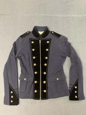 Ralph Lauren Denim & Supply Blue Terry Military Cadet Jacket S $198 - Image 1 of 4