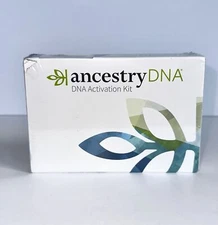 Ancestry DNA Activation Kit DNA Genetic Test Kit SKU5124 NEW SEALED
