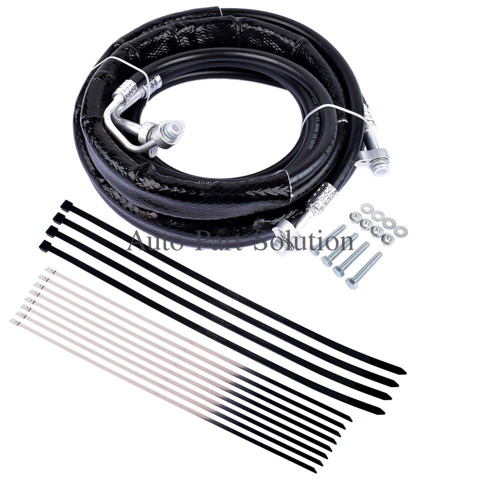 Rear AC Line Set Black for Ford Explorer 2011-2016, Flex 2013-2019 ...