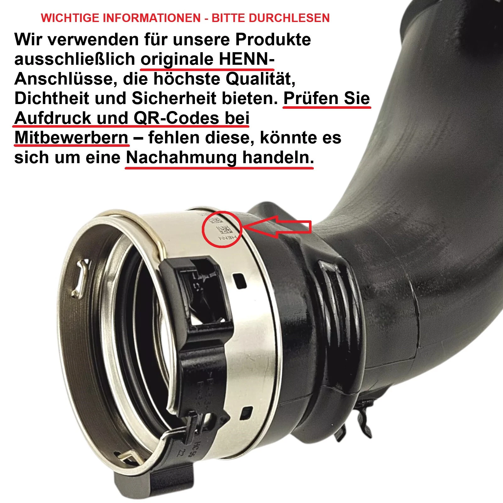 Original LLS Ladeluftleitung für BMW 3er E90 E91 E92 E93 316 d 318d 320d Xd - Bild 6 von 10