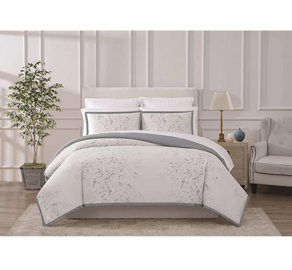 CHARISMA $120 Terra European Sham Blanco con Punto de Canal Bordado 26" x 26" Foto 2 de 2