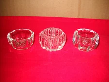 3 Antique Salt Cellars.