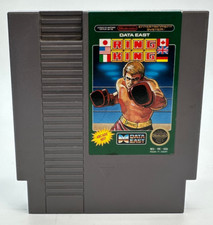 Ring King (Nintendo Entertainment System NES, 1987) 5 SCREW- TESTED & WORKS