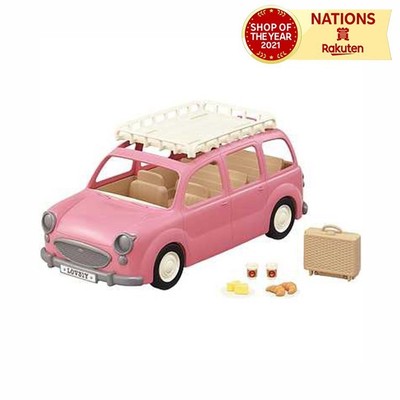 V-06 Sylvanian Families You can fit lots of them in this picnic wag From Japan