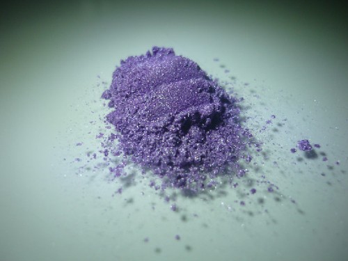 Lila Dunst Perlenpulver Pigmentfarbe Plasti Dip Nail Art Glimmer 25g - Bild 2 von 2