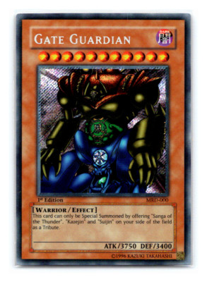 Gate Guardian - MRD-000 - Secret Rare - 1st Edition Yugioh MINT