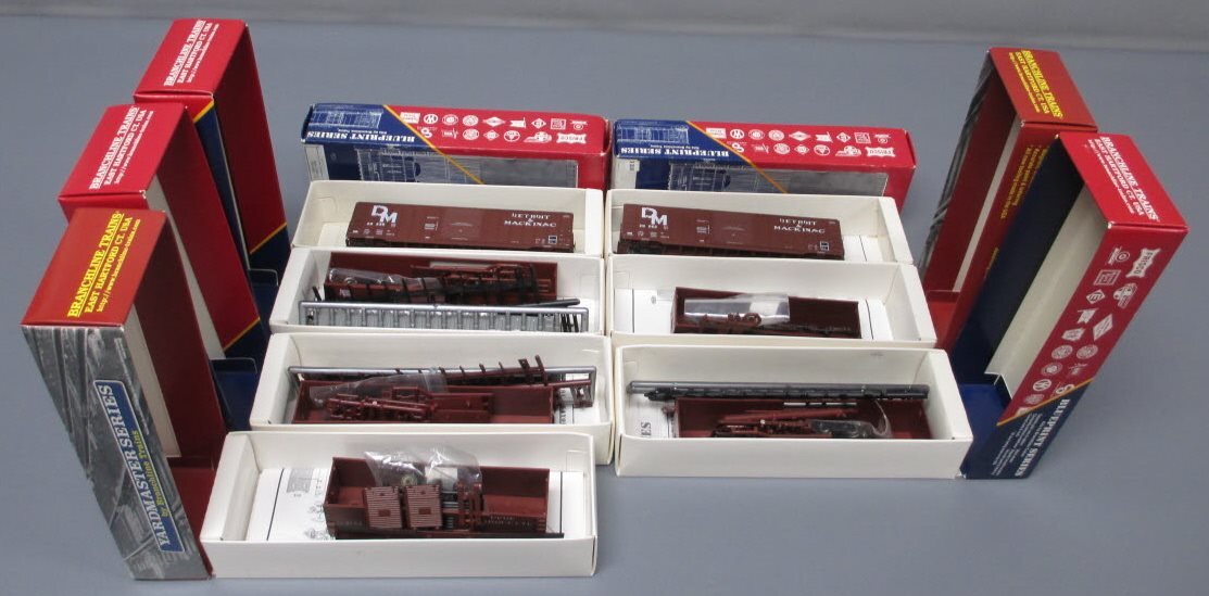 Branchline Trains Assorted HO Scale Freight Car Kits [7] EX/Box eBay