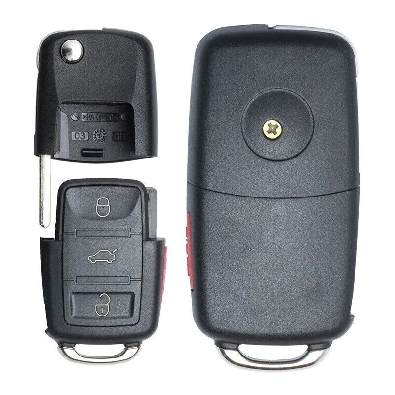 for VW Volkswagen CC Jetta Golf GIT Eos 2006-2011 Remote Key Fob 1K0 959 753 H Foto 4 de 4