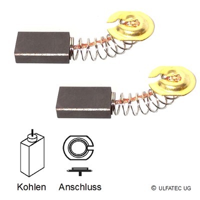 Kohlebürsten Motorkohlen für EINHELL + BAVARIA BWS 125 - 4,9x7,9x11,7mm (2023