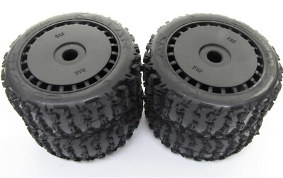 Arrma TYPHON 6s v5 BLX- TIRES & Wheels (tyres DBoots Katar B 17mm ARA8606v5