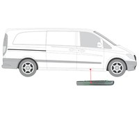 Reparaturblech Schweller Einstiegsblech R FüR Mercedes Vito Viano W639 03-14