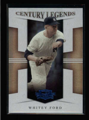 WHITEY FORD 2008 DONRUSS THREADS #CL-5 CENTURY LEGENDS PARALLEL #078/100 AZ6142