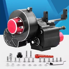 2 Speed Transmission Gearbox For Axial SCX10 & SCX10 II III 1/10 RC Crawler Car.