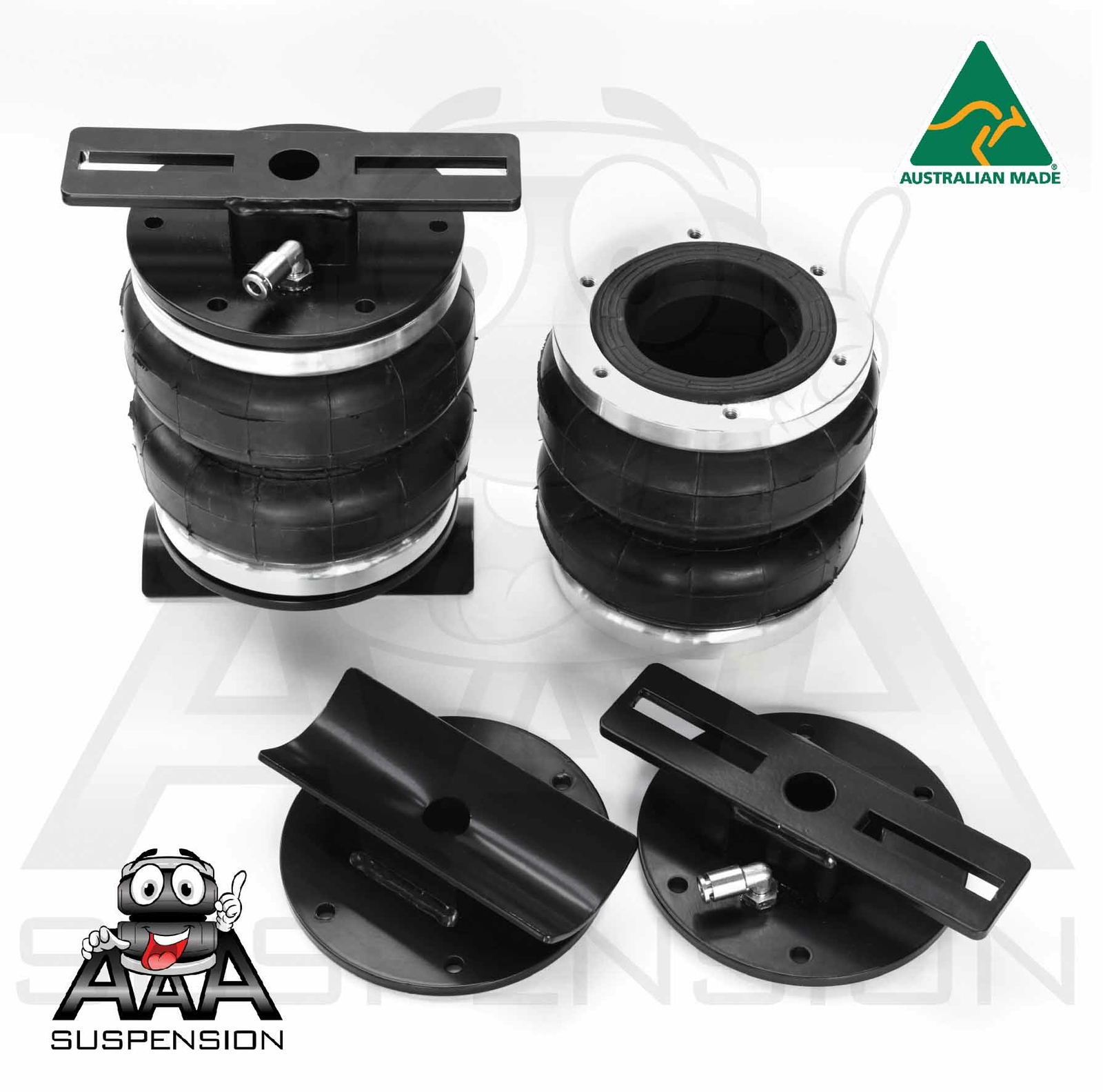 LA01XS AAA Suspension Air Bag kit for Nissan Navara D23 Leaf rear after