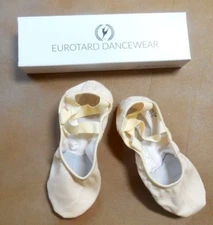 Eurotard A1004A Assemble Split Sole Stretch Canvas Ballet Medium WidthTendu