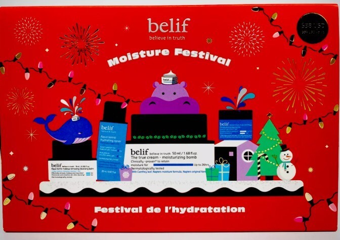 Belif Moisture Festival Hydration Set of 4 Cleaner Toner Moist Eye Cream 9/26+