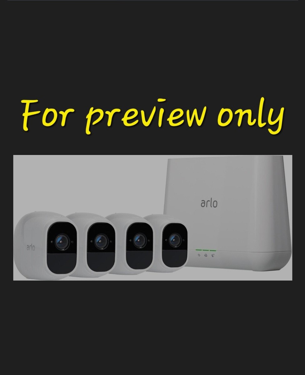 【未使用】Arlo Pro2 増設用 ネットワークカメラ VMC4030P ① 395430-wireless-security-