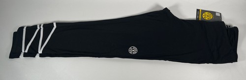 NEW Gold’s Gym Size Large High - Waist Thigh strappy Legging Pinpoint Merch - Picture 4 of 8