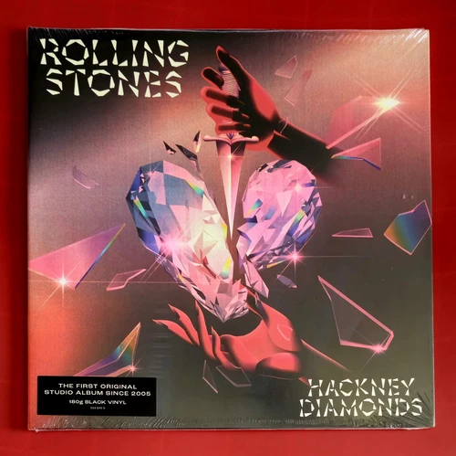 Rolling Stones Hackney Diamonds PROMO Vinyl [Black] 2023 Made In Czech Republic