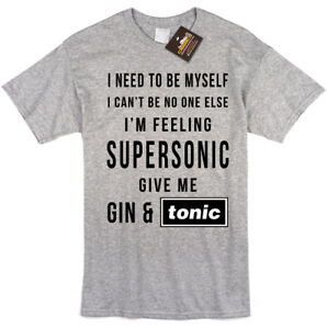 Oasis Music Lyrics T Shirt Supersonic Song Inspired Tee Mens Or Ladies Tee Ebay