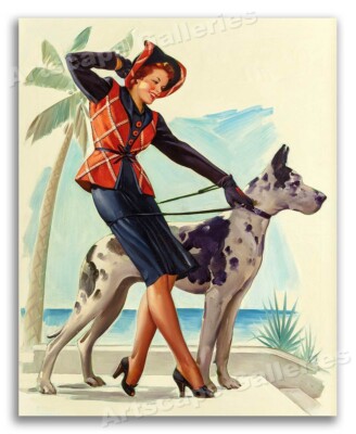 Elvgren 1941 Pin Up Girl 