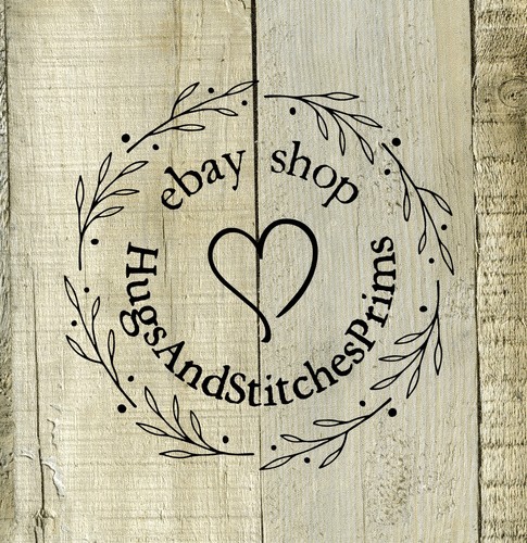 Hang Tags I LOVE PRIMITIVES MIXED FOLK ART STYLE TAGS #T 17  Gift Tags - Picture 4 of 4