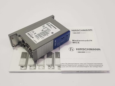 HIRSCHMANN MM4-2TX/SFP MICE MEDIA MODULE 943 622-001