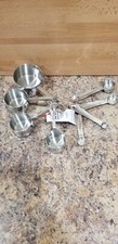 All New Allclad Measuring Cups  Spoons set 18/10 Stainless Steel..