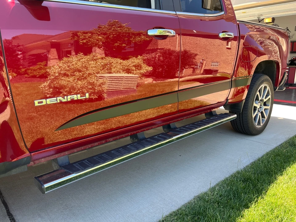 Calcomanía de carrocería lateral para todos los GMC Canyon y Chevrolet Colorado de 2013 a 2023 Foto 3 de 4