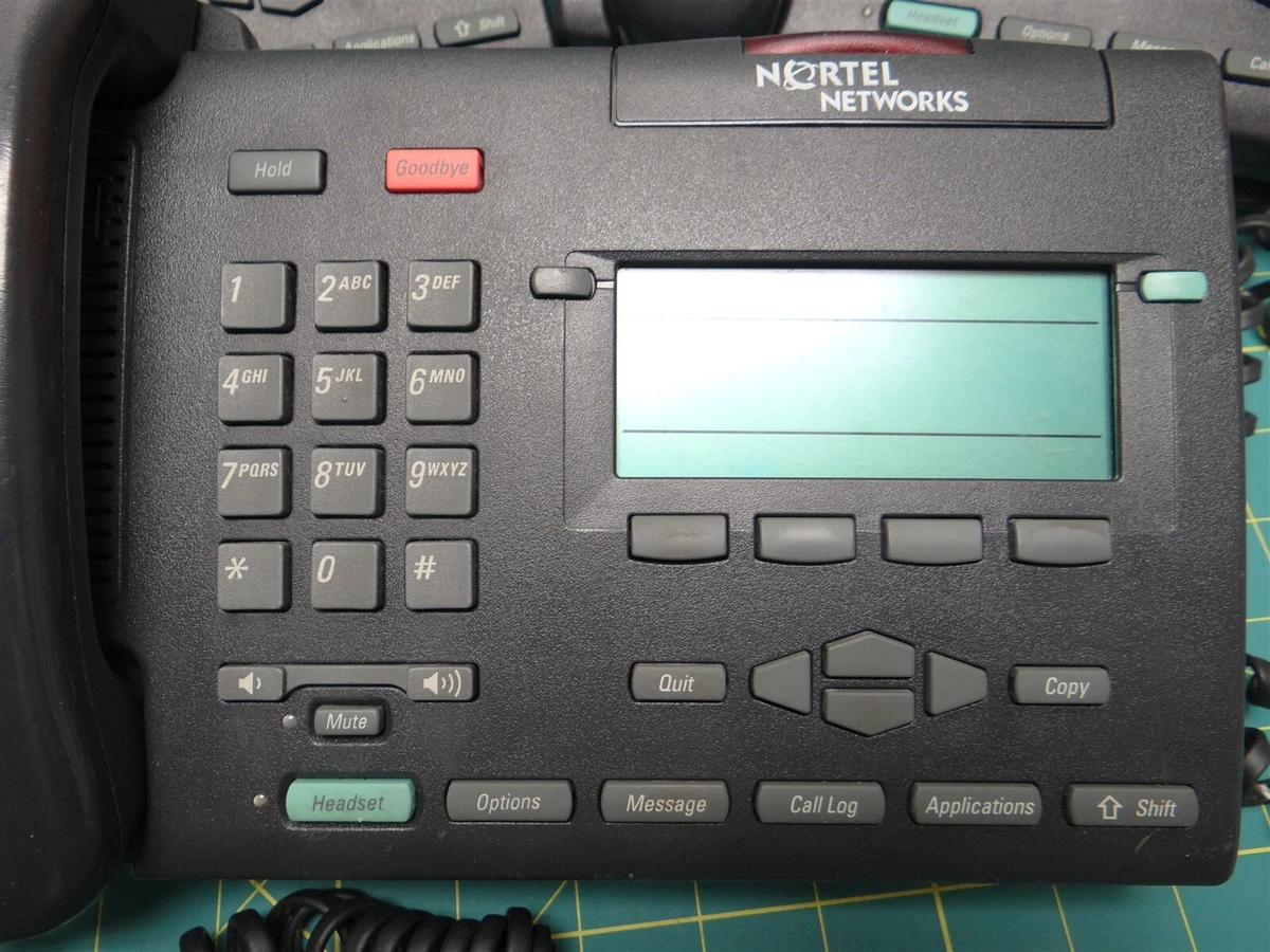 Three Non Working Nortel Networks NTMN33GA70 M3903 Enhanced Telephone W Headset