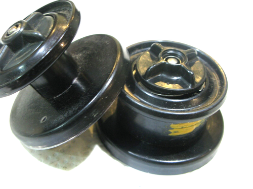 old Garcia Mitchell 300 301 deep + shallow spool + washers + drag springs France - Picture 5 of 8