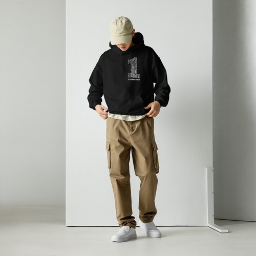 E Pluribus Unum Unisex Hoodie (Dark) - Picture 7 of 11
