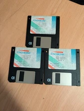 Vtg Dynamix Red Baron For Macintosh Ver 1.0 3.5 inch Diskette 3 Disks