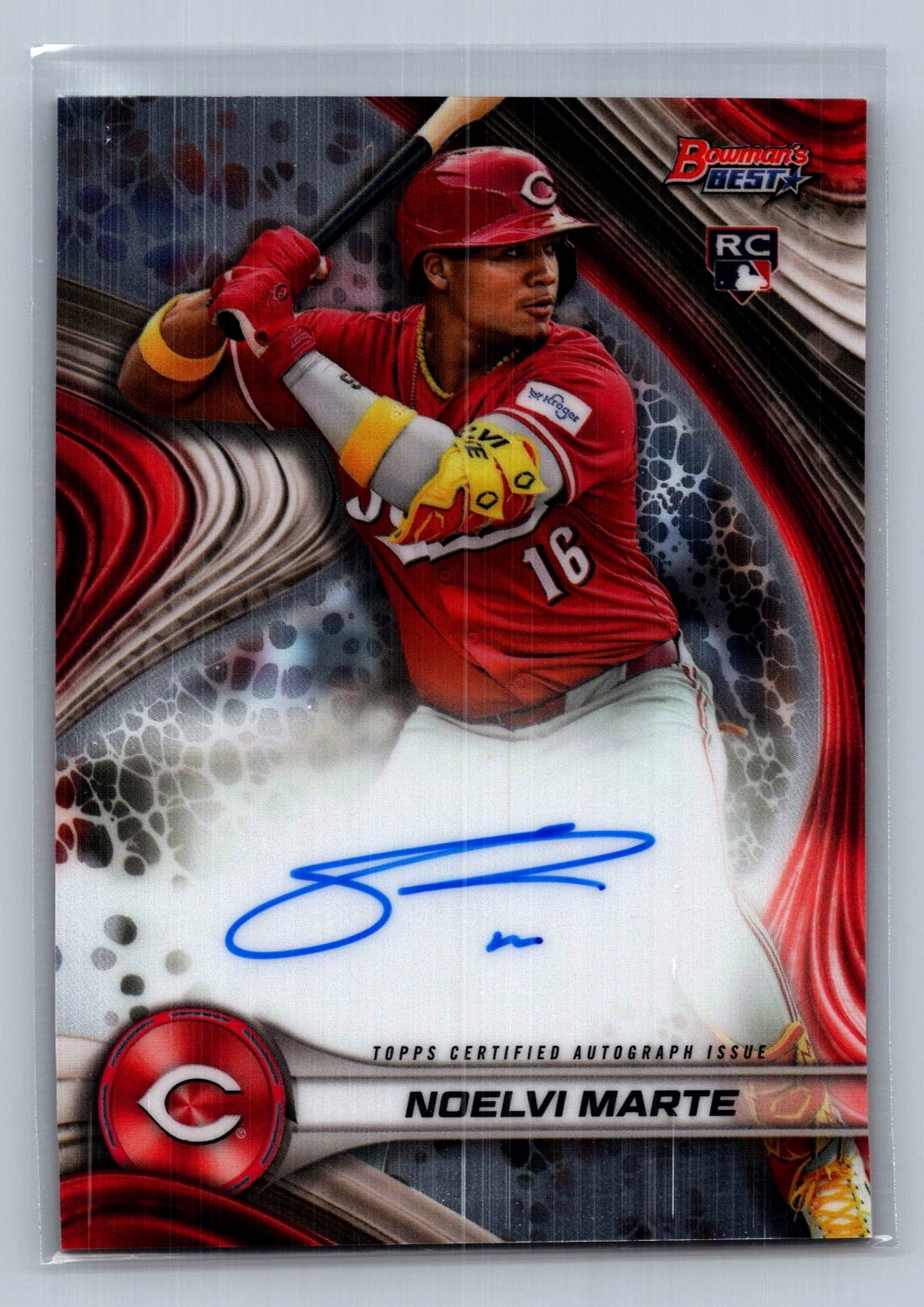 2024 Bowman's Best Noelvi Marte RC Auto