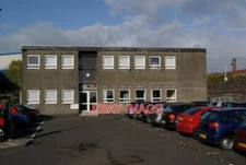 PHOTO  NETWORK RAIL BUILDING BY KILMARNOCK RAILWAY STATION.