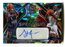 2021-22 Spectra Full Spectrum Signatures Astral #3 Steve Francis 22/49 A49 104