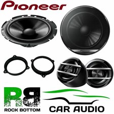 Pioneer 600W Component Front Door Car Speakers Kit to Fit Nissan X-Trail 2003 On