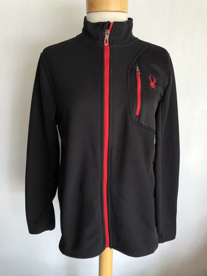Chaqueta SPYDER Encore Core Forrada de Vellón Rendimiento Tejida Cremallera Talla Juvenil XL (18-20) Foto 2 de 4