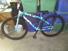 ONLY PARTING OUT ON EBAY blu camo se bikes flyer bmx MAKE OFFER ON PARTS  quad