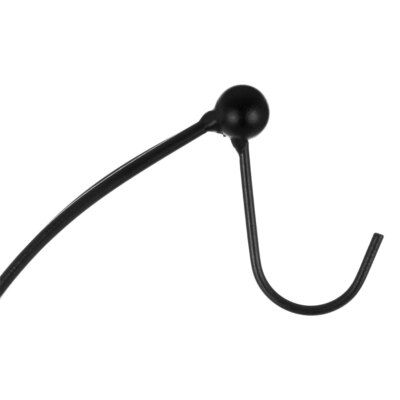 Twist Banana Hanger - Black Metal Fruit Stand, Keeps Bananas Fresh & Organized
