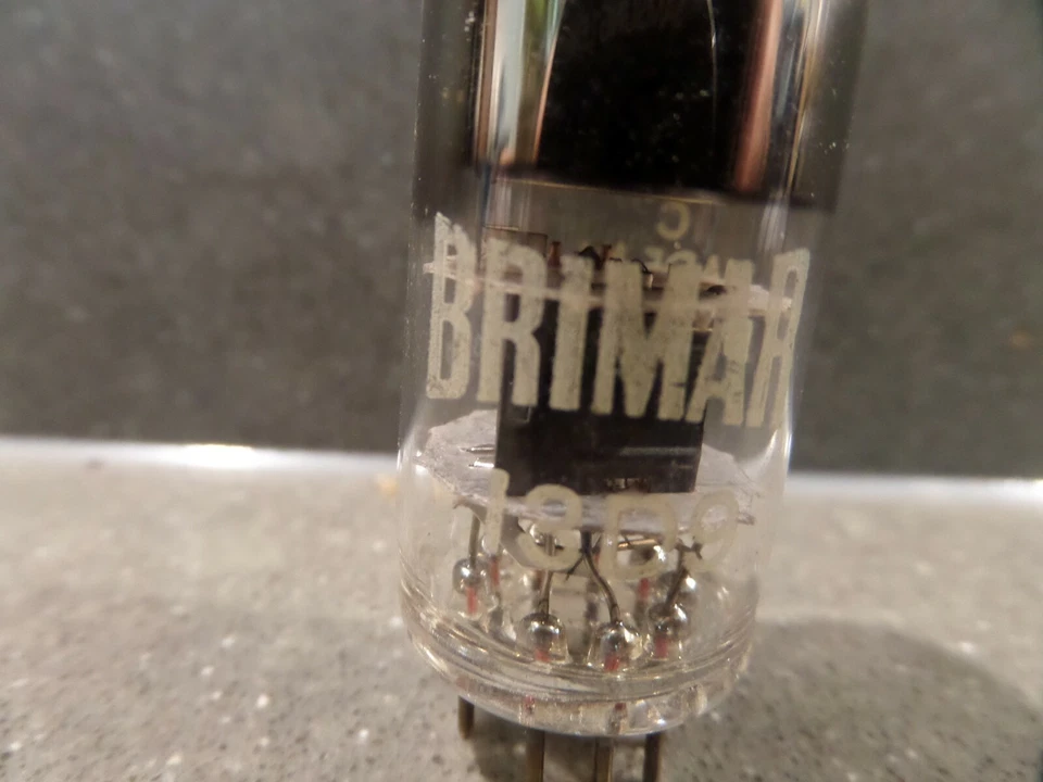 Matched Pairs Famous NOS Brimar 13D9 Röhren Telefunken ECC801S 12AT7 ECC81 6414 - Bild 3 von 4