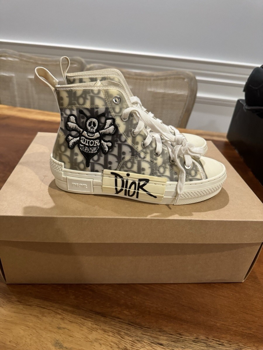 Size 36 / US 6 - Dior x Shawn Stussy B23 High Top Bee